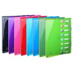 Trieur Extensible En Polypropylène 8 Compartiments Iderama Pp - A4 - Couleurs Assorties - X 8 - Exacompta