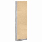 vidaXL Armoire Sonoma gris 55 x 25 x 189 cm Bois d'ingénierie