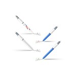 BIC 4 Couleurs Stylos-Bille Rétractables - Pot a Stylos Fluo de 6