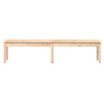 vidaXL Banc de jardin à 2 places 203 5x44x45 cm bois massif de pin