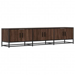 vidaXL Meuble TV chêne marron 180x35x41 cm bois d'ingénierie