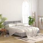 vidaXL Tête de lit Sonoma gris 160x1 5x80 cm Bois d'ingénierie