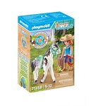 71358 Ellie  and  son cheval sawdust