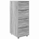 vidaXL Armoire de rangement Gris Sonoma 40 x 48 x 105 cm