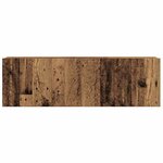 vidaXL Ensemble de meuble TV mural 8 Pièces vieux bois bois d'ingénierie
