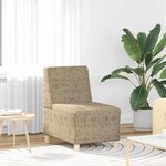 vidaXL Unité de Sofa Modulaire Sans Accoudoirs Gris clair