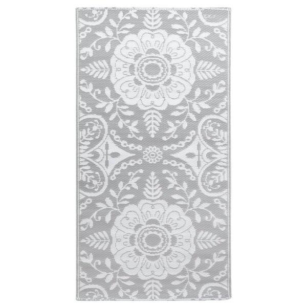 vidaXL Tapis d'extérieur Gris clair 160x230 cm PP