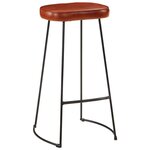 vidaXL Ensemble de bar 5 Pièces bois de manguier brut massif et métal