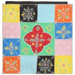 Meuble de rangement vidaXL Multicolore 40x40x60 cm en bois de mangue massif