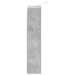 vidaXL Armoire Miroir de Salle de Bain Gris béton 50 x 14 5 x 70 cm