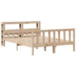 vidaXL Cadre de lit sans matelas 160x200 cm bois massif de pin