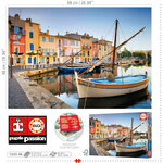 Puzzle - Le port de Martigues en Provence - 1000 pièces - 68x48cm - Dès 14 ans - Educa