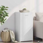 vidaXL Buffet blanc 45x42 5x93 cm bois d'ingénierie
