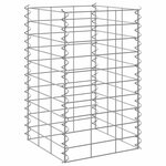 vidaXL Lits surélevés en gabion 3 Pièces 30x30x50 cm Fer
