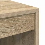 vidaXL Bureau Chêne sonoma 90 x 40 x 76 cm Bois d'ingénierie