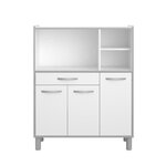 Buffet combiné de cuisine 101 cm Blanc - OSLO