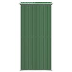 vidaXL Abri de jardin Vert 192x108x223 cm Acier galvanisé