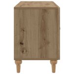 vidaXL Meuble TV 99 x 34 5 x 50 cm Chêne artisanal Bois d'ingénierie