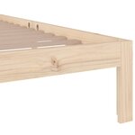 vidaXL Cadre de lit sans matelas 90x190 cm