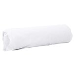 vidaXL Membrane géotextile blanc 1 x 50 m fibre de polyester
