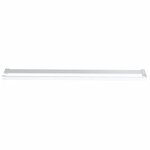 vidaXL Paroi de douche et étagère Chrome 100x195cm Verre ESG&Aluminium