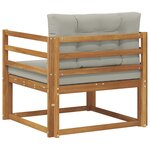 vidaXL Sofa de milieu extérieur Naturel