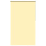 vidaXL Store enrouleur occultant jaune largeur du tissu 136 6 cm