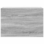 vidaXL Armoire murale de bain sonoma gris 60x25x40cm bois d'ingénierie