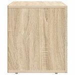 vidaXL Meuble TV Chêne Sonoma 60 x 35 x 40 cm Bois d'ingénierie