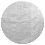 vidaXL Film solaire de piscine flottant PE 527 cm Gris