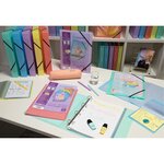 Boite De Classement Polypropylène Kreacover Pastel Dos 40mm - A4 - Couleurs Assorties - X 5 - Exacompta