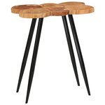 vidaXL Table de bar en rondins 90x54x105 cm bois d'acacia solide