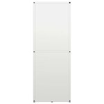 vidaXL Portant de bois chauffage blanc 40x30x80 cm