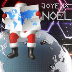 Carte Joyeux Noël avec Enveloppe Blanche 15x15cm