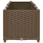 vidaXL Lit surélevé 160x40x38 cm Polypropylène