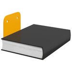 vidaXL Étagère Flottante Invisible 8 pc Jaune moutarde 6 x 11 x 6 5 cm