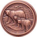 Pièce de monnaie en Argent 5000 Francs g 155.5 (5 oz) Millésime 2024 KING OF THE ARCTIC
