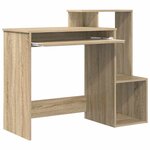 vidaXL Bureau Chêne sonoma 106 x 40 x 88.5 cm Bois d'ingénierie