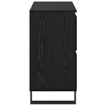 vidaXL Buffets 3 Pièces Chêne noir 180 x 35 x 70 cm Bois d'ingénierie