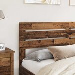 vidaXL Tête de lit Bois Ancien 180 cm Bois d'ingénierie