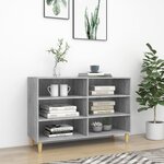 vidaXL Buffet sonoma gris 103 5x35x70 cm bois d'ingénierie