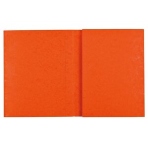 Protège Cahier 'Ecolier' 18 x 22 cm Carte Lustrée 2 grands Rabats Orange COUTAL