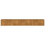 vidaXL Lit surélevé de jardin 280x40x40 cm acier corten