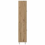 vidaXL Haut Armoire Chêne artisanal 69 5 x 34 x 180 cm