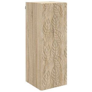 vidaXL Armoire Murale Chêne Sonoma 33 x 34 5 x 90 cm Bois d'ingénierie