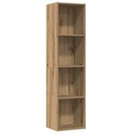 vidaXL Bibliothèque/Meuble TV chêne artisanal 36x30x143 cm