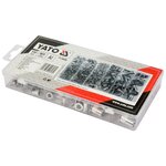 Yato écrous à rivet 150 pcs aluminium m3-m10