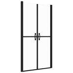vidaXL Porte de douche ESG transparent (93-96)x190 cm