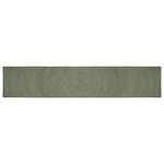vidaXL Tapis de surface Vert olive 80 x 400 cm Jute