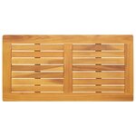 vidaXL Plateau de table Huile Naturelle 90 x 45 x 2 cm